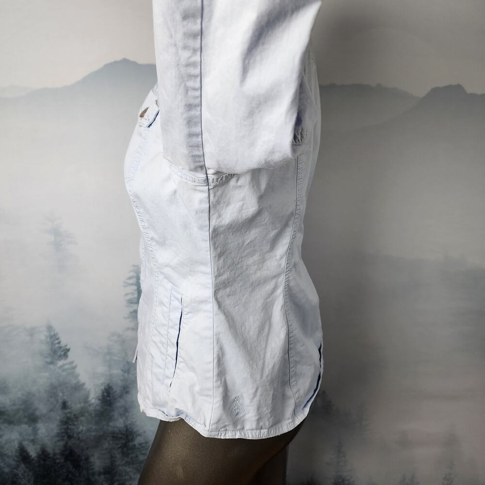 Pendleton Long Sleeve Button Up Light Blue Shirt | Women's Medium - Picture 7 of 15